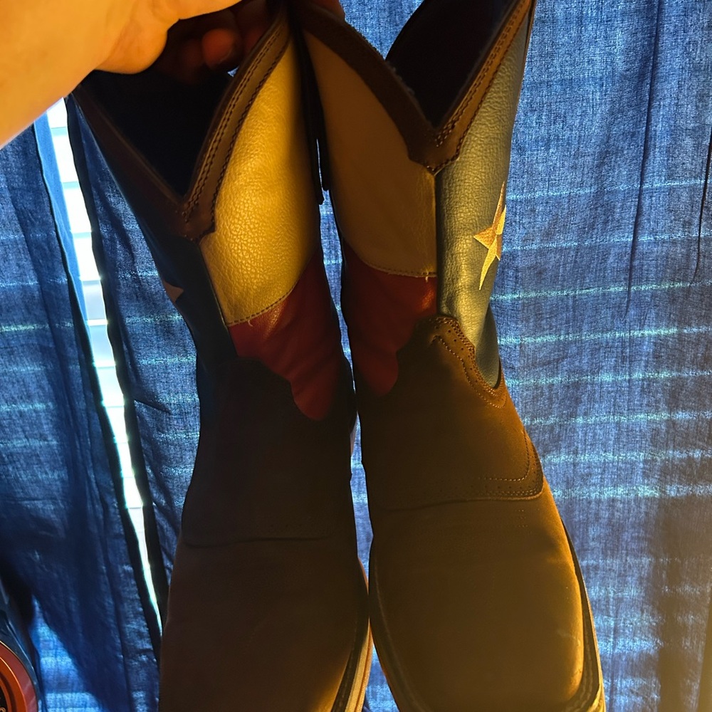 Durango Black and Brown Cowboy Boots